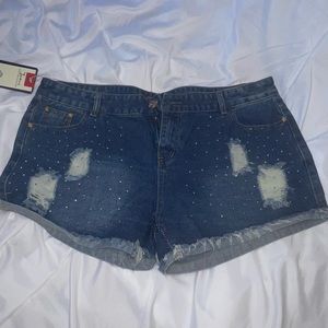 Jeans Shorts Bling